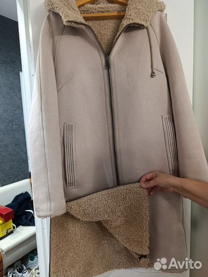 Дубленка двухсторонняя новая