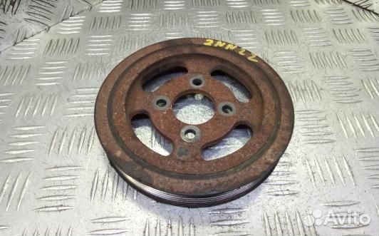 Шкив коленвала демпферный дизельный chevrolet capt