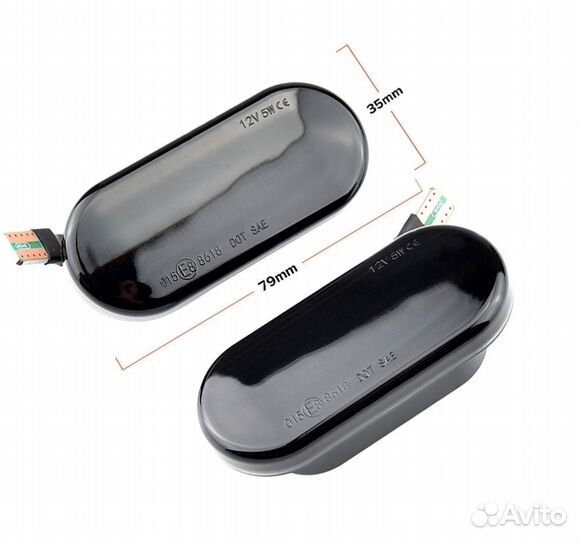 LED повторители поворота VW Passat B5, Golf 4