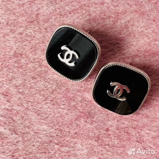 Серьги chanel