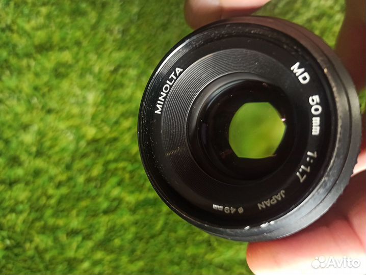 Светлый полтинник minolta MD 50 1,7 портреты и др