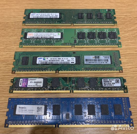 Память HP/Kingston для пк и ноутбуков