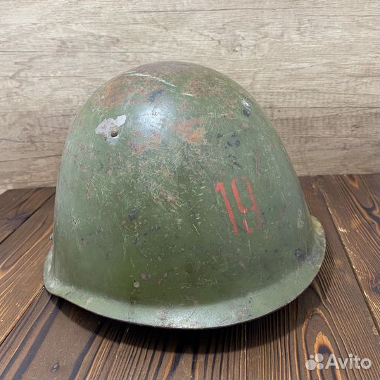 Советская Стальная Каска Пожарного Сделано В СССР