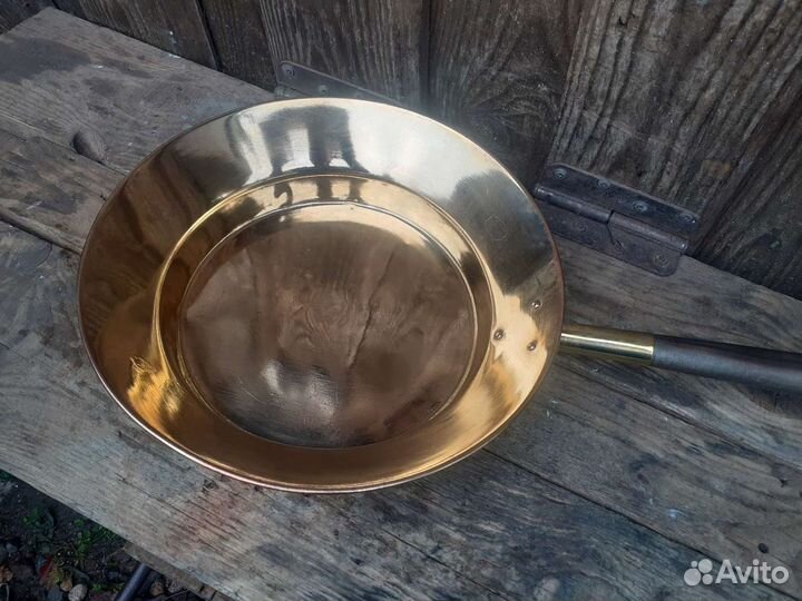Таз латунный