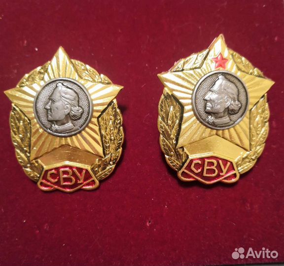 Значок Суворовское училище