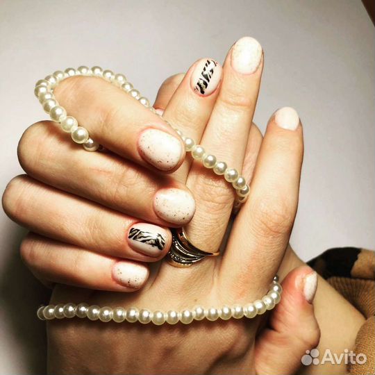 Маникюр с покрытием гель лак