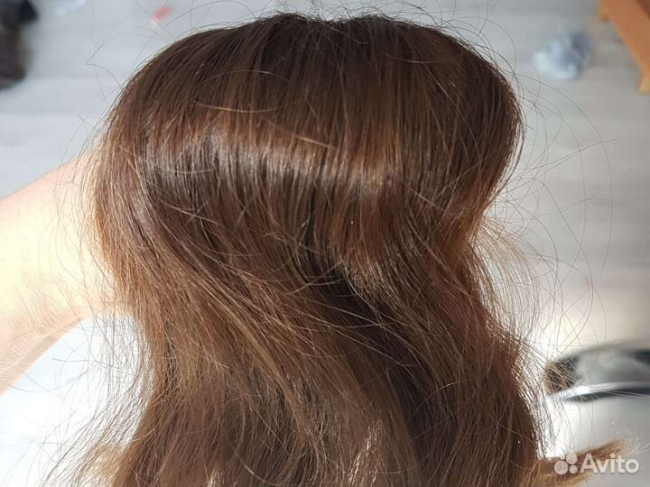 Волосы натуральные срез