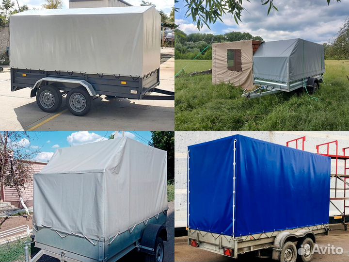 Тент на легковой прицеп