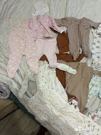 Детские вещи для новорожденных пакетом