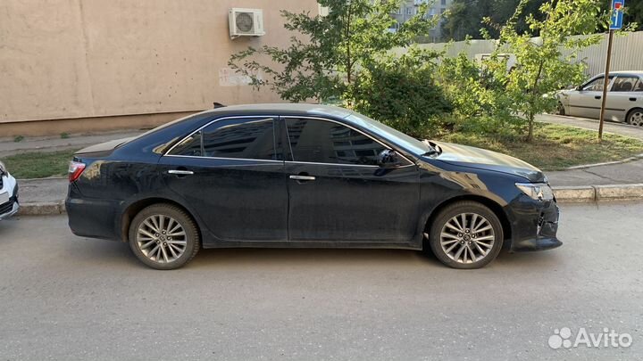 Toyota Camry 2.5 AT, 2016, битый, 215 000 км