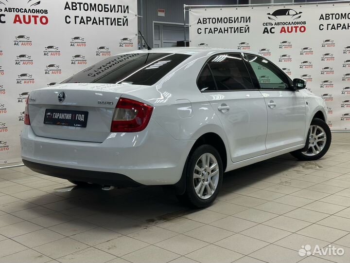 Skoda Rapid 1.6 AT, 2014, 164 100 км