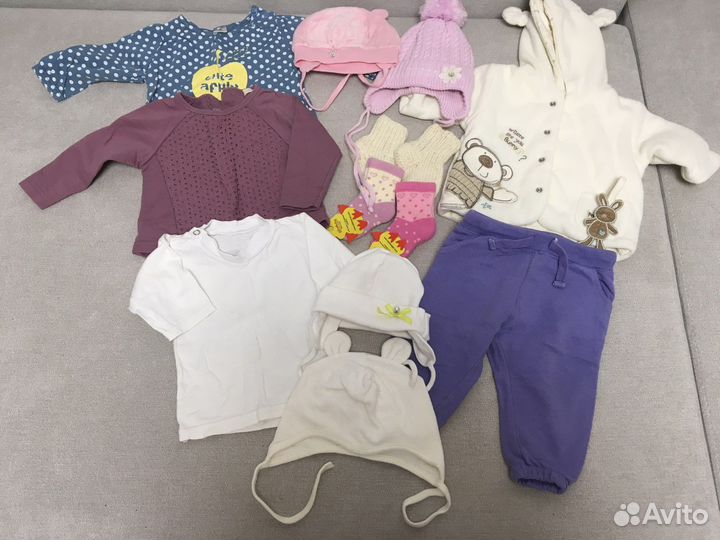 Пакет вещей для ребенка