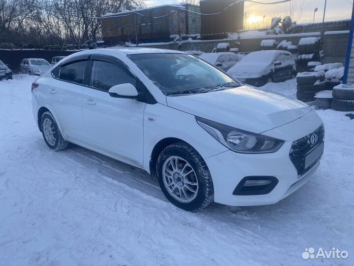 Hyundai Solaris 1.6 МТ, 2017, 119 000 км