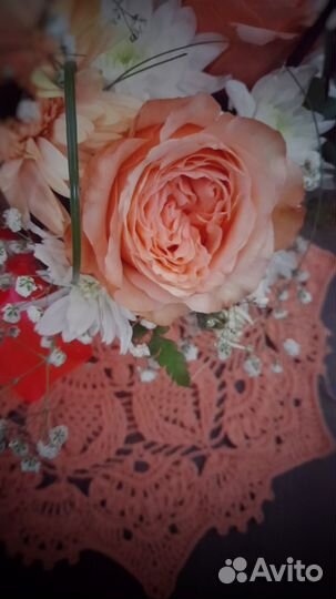 Салфетка крючком(рельефная)