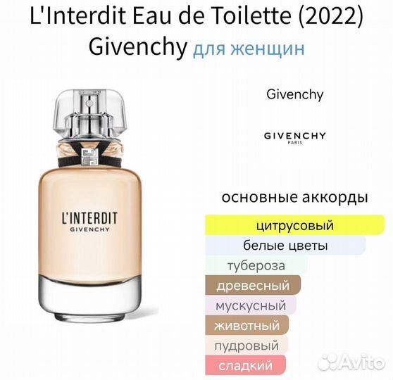Givenchy L'Interdit 2022
