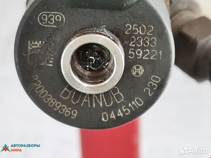 Форсунка Renault Laguna 2 рест. 2006 8200389369