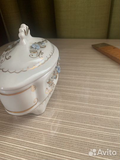 Шкатулка кисловодский фарфор