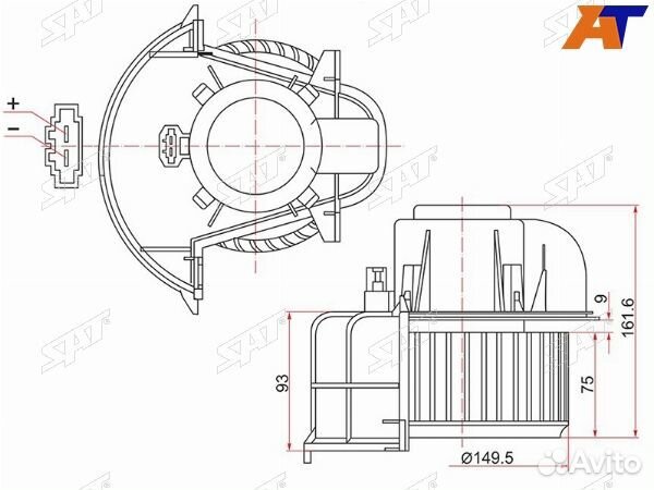 Мотор отопилеля салона, мотор печки audi Q7