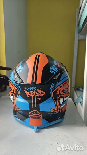 Мотошлем детский мотокросс/эндуро