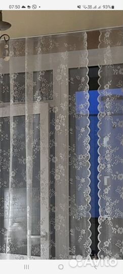 Тюль IKEA Alvine Spets в упаковке