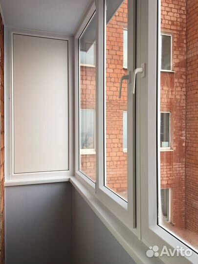 Балконы лоджии остекление отделка