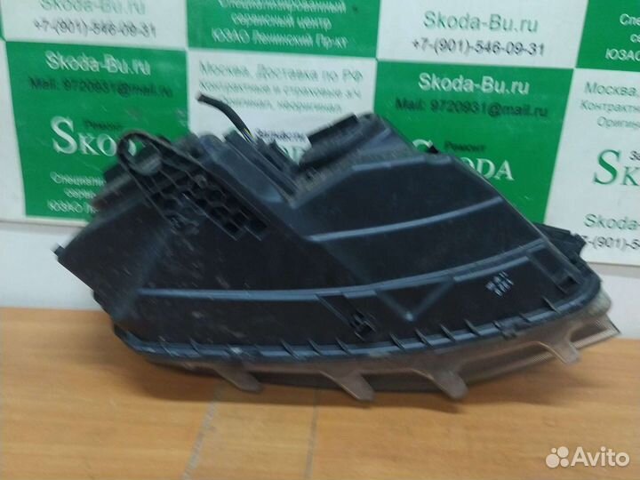 Фара передняя левая skoda octavia A7