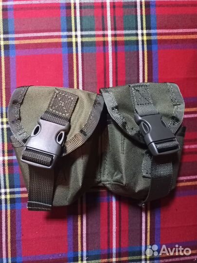 Подсумок для гранат двойной