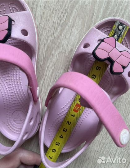Сандалии crocs для девочек c9 (25)