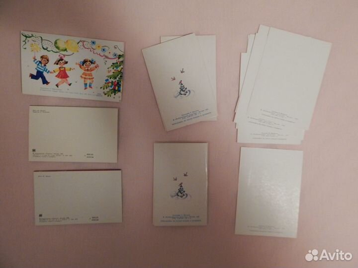 Открытки СССР 1980-е годы