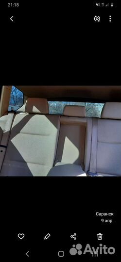 Сиденья BMW X3 F25 (салон)