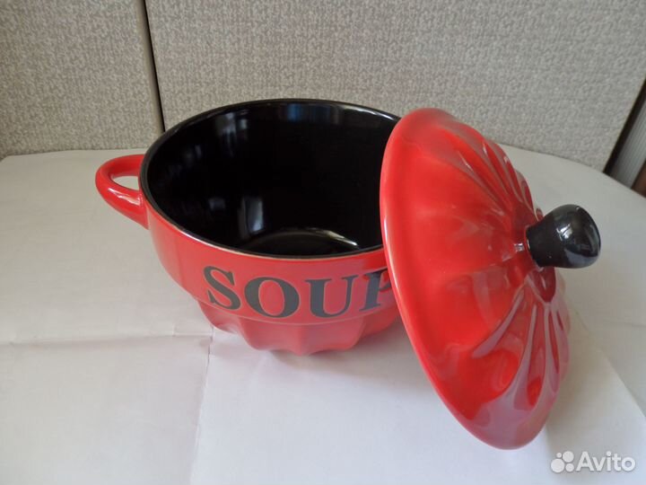 Кастрюля керамическая 0,7 л. Диаметр 14 см