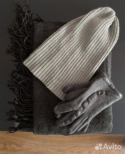 Шапка, шарф, варежки