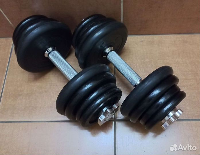 Гантели по 15 кг каждая