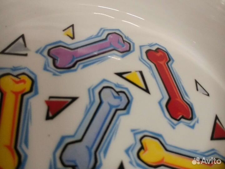 Миска для собак фарфор