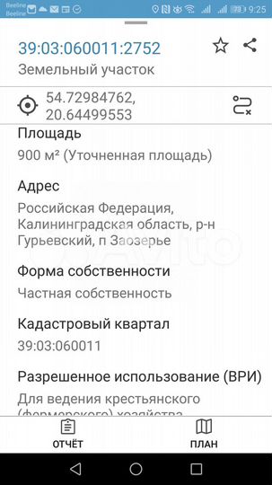 Участок 9 сот. (ИЖС)