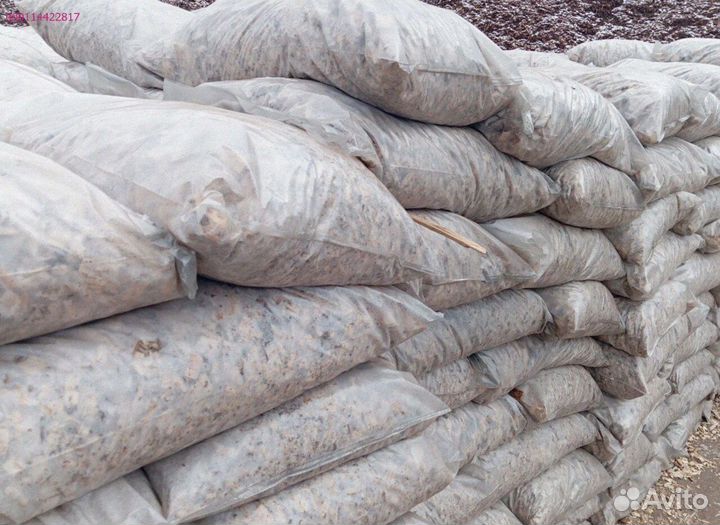 Декоративная щепа в удобных мешках