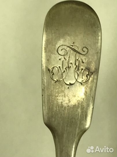 Чайная ложка серебро 84 проба