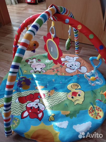 Развивающий коврики и прыгунки