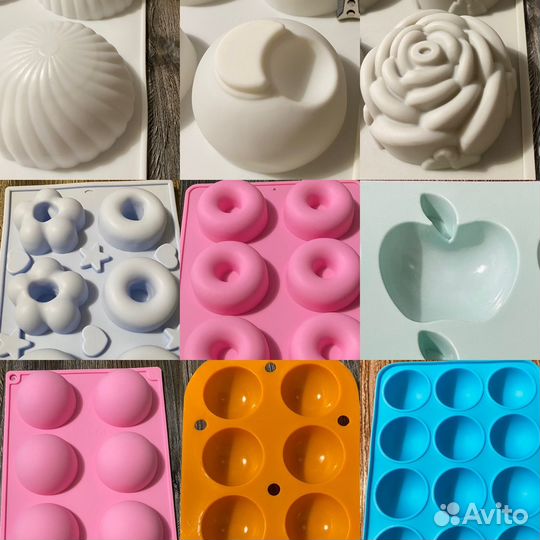 Силиконовые формы для выпечки и десертов