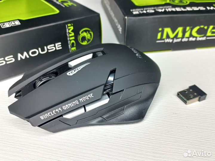 Беспроводная игровая мышь imice 2.4G