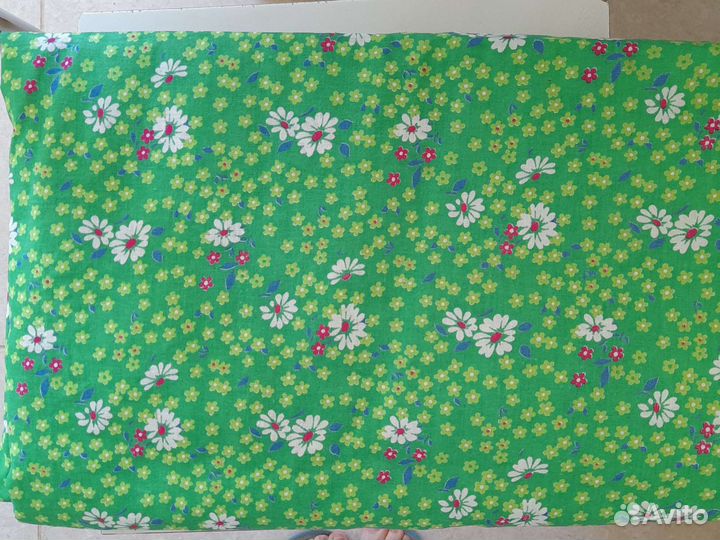 Ткани СССР ситец 7 метров ширина 0,8 см