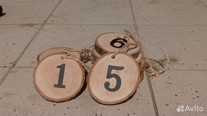 Нумерация столов