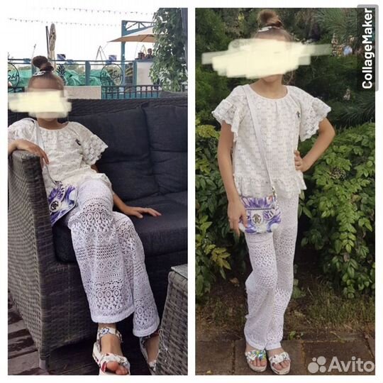 Пакет Mayoral Zara 122 7 л. брюки, майка