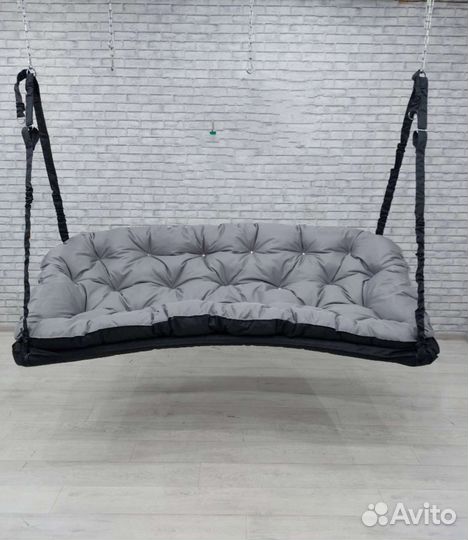 Подвесной диван качели