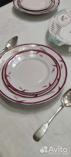 Тарелки столовые СССР, Колосья Пролетарий мста