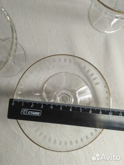 Хрусталь.Креманки. Графин. Вазы. Фужеры.Рюмки