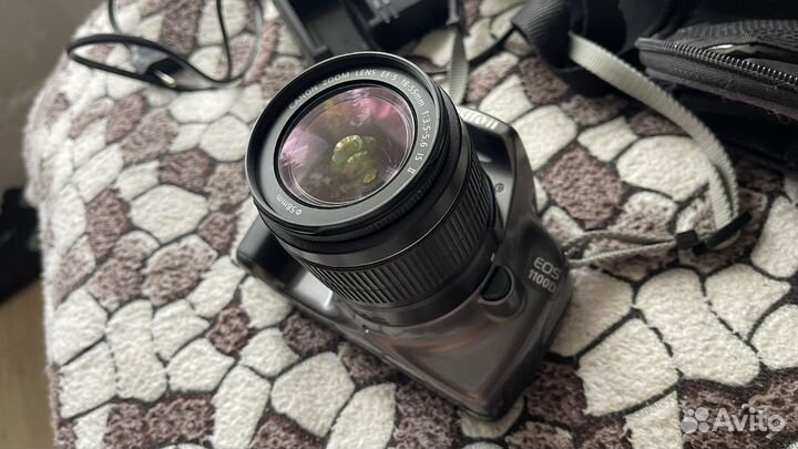 Зеркальный фотоаппарат canon 1100d