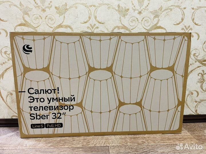 Новый телевизор Sber Салют 32