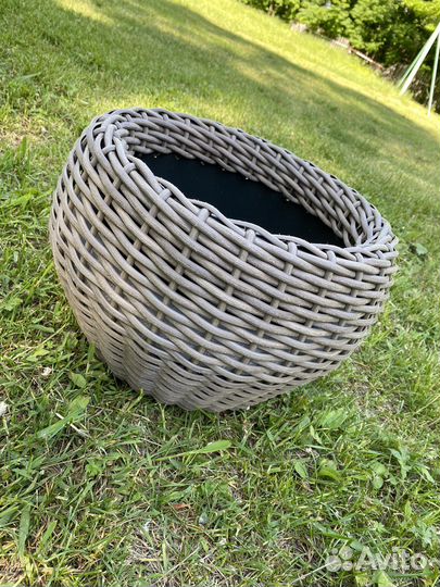 Кашпо из ротанга 12 л