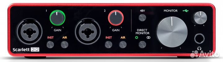 Звуковая карта focusrite Scarlett 2i2 3rd Gen